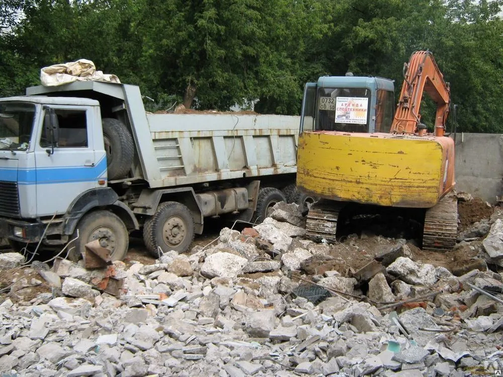 Вывоз бетонного боя и утилизация в Воронеже в октябре
